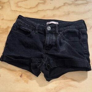 SO Black Jean Shorts for Women